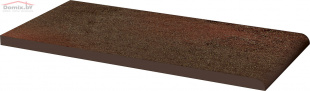 Клинкерная плитка Ceramika Paradyz Semir brown гладкий (13,5х24,5) подоконник
